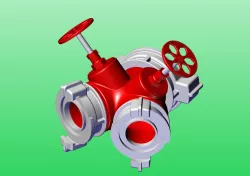 Valve fire 2 way D50