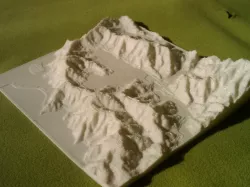 Wainuiomata relief model