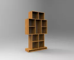 Wooden Gallery  (10 min project) + render