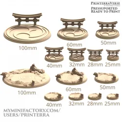 015 BASE Sea wave and Tori gate magatama japan