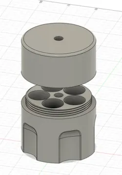 18650 storage - Revolver drum style