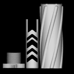 22LR Suppressor 1/2x28 threads