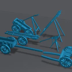 6-15mm British Congreve Rocket Launchers NAP-GB-11