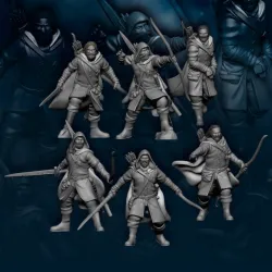 6x Human North Rider | North Humans | Fantasy