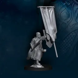 Armoured Wood Elf Banner | Wood Elves | Fantasy