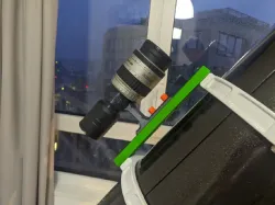 Astro Guider : C-Mount camera to Pentax K lens