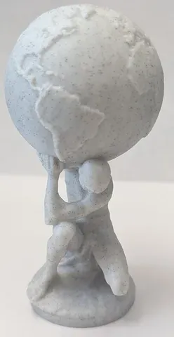 Atlas holding the Earth
