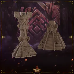 Aztec/ Viking Keychains | Mythic Roll