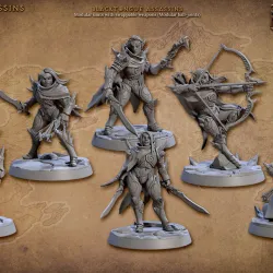 Blacktongue Assassin - A (Blacktongue Assassins)