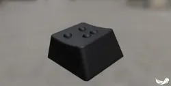 braille letter n - Cherry MX Keycap