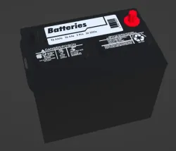 Car Battery - Battery Box for AA, AAA, CR2032, and 9V Batteries