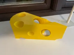 Cheesy dice tower