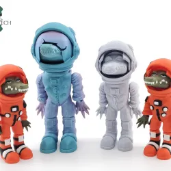 Cobotech Articulated Gator Astronaut by Cobotech