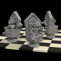 Custom / Unique Board Game Piece STL Design