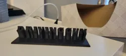 Desk Name Plate