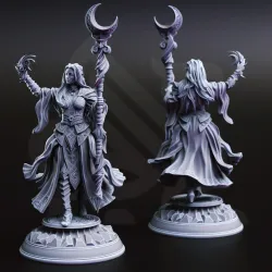 Drow High Priestess of the Moon - Kadna Glyndrel
