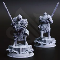 Dwarf Noble Fighter - Kharmir the Chronicler