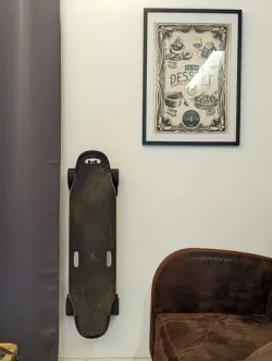 Electric Skateboard Wall Mount
