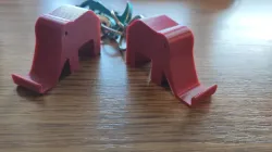 Elephant keychain phoneholder
