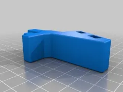 Ender 3 Side Spool Converter Bracket Filled all unused holes