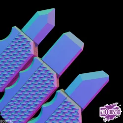 Fidget Knife ( Print-In-Place )