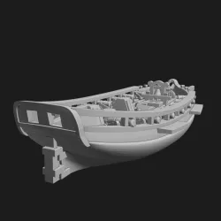 FR Vigilant-class Brig (16 guns), 1800-1807 & Blender Exporter, AOA-FR-10
