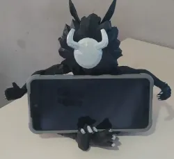 Genshin Impact hilichurl phone stand