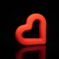 Geometrical Heart Vase