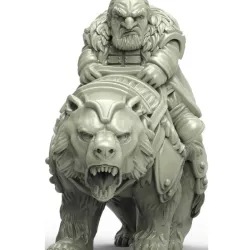 GH007 Heresylab - Dwarf Lord on Bear