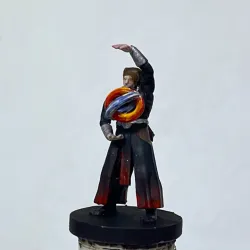 Half elf MAge with orb