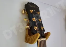 Heavy Duty Guitar Wall Hanger. NEW Lighter Weight Design