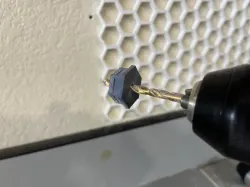 Honeycomb Storage Wall: Drilling Jig