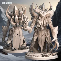 Ice Golem - Frost Tribe