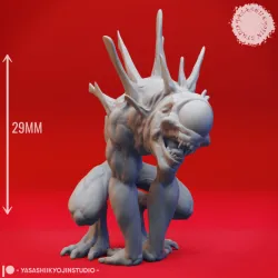 Intent Nothic - Tabletop Miniature (Pre-Supported)