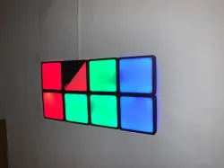 LED Light Wandbeleuchtung inkl. Abdeckung aus Polycvarbonat