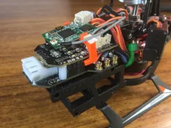 M1 satellite receiver mount bracket
