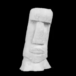 Moai Head in Encinitas , California