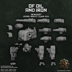 "Mordant" Super Heavy Class Rig | Dieselpunk Mech