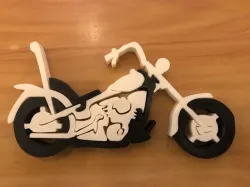 Motorcycle puzzle