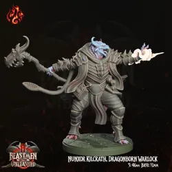 Nunxor Kilcrath, Dragonborn Warlock