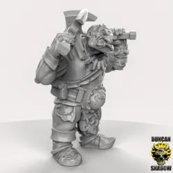 Ogres with Hand Weapons (Pre Supported)