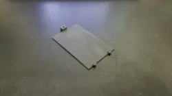 Open DSKY Battery door