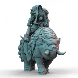 Orc War Boss Hog Mount (pre-supported)