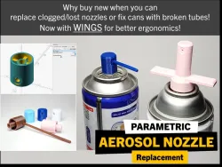 Parametric Aerosol Nozzle Replacement