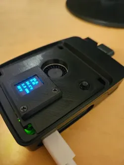 pi 5 official case active cooler insert small camera and display