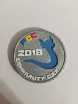 Pokemon Go Community Day #2 coin - Dratini