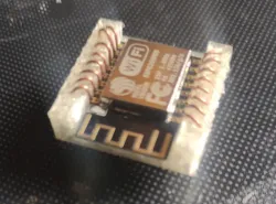 Printed Socket for ESP-12 / ESP-12e / ESP-12f / ESP-07