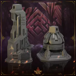 Sci-Fi Keychains | Mythic Roll