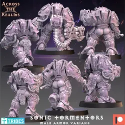 Sonic Tormentors - Male armor variants