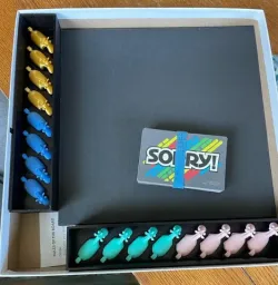 Sorry! board game Cute Unicorn game pieces